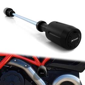 Gzfbhwfs24dz-24bk-pp Xitomer Motorcycle Frame Sliders Crash Side Guard Fit For Ducati Diavel 2011-2018