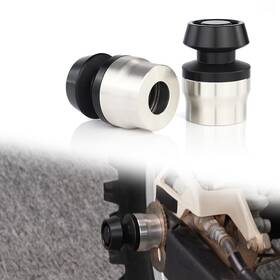 Xiafs106-qcd Xitomer Fit For Kawasaki Er5 Er500 2000-2005 Motorcycle Rear Axle Sliders Crash Pads Kit