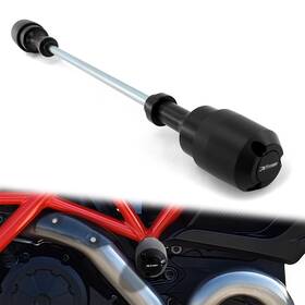 Xihwfs24dz-24bk-pp Xitomer Fit For Ducati Diavel 2011-2018 Motorcycle Front Fork Swingarm Bobbin Guard
