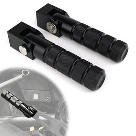 Xihwgyfp01bk Xitomer Motorcycle Foldable Foot Pegs Support Rod Pedals Fit For Super 73 S1/s2/rx/r/z/z