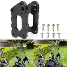 Xihwwbk02-2 Xitomer Fit For Kawasaki Klr650 2022-2025 Adjustable Front Windshield Windscreen Riser