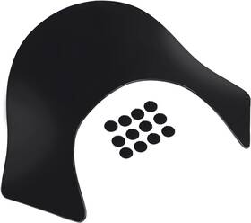 Xm09-045-01 Xmmt Black Lip Fairing Windshield Windscreen Shield Compatible For Harley