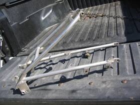02-4750 Yamaha 1998 1999 Yz400f Ac Racing Aluminum Subframe Rear Frame Straight
