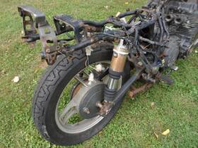 16g-21110-00-98 Yamaha Vintage 80s Rolling Parts Bike Frame Xj650 Seca Turbo Xj 650 16g-21110-00-98 Yamaha Vintage 80s Rolling Parts Bike Frame Xj650 Seca Turbo Xj 650