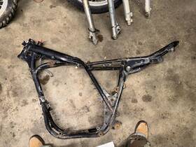 1t2-21110-00-33 Yamaha 77 78 79 Xt-500 Frame
