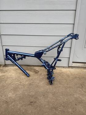 Yamaha 256905419402 2004 Ttr125 Frame With Title/ Paperback Work Main Body Assembly Chassis