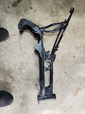 284-01-043 Yamaha 2001 Pw80 Pw 80 Frame Chassis Oem