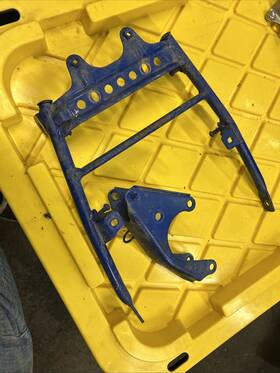 2jx-21190-00-33 Yamaha 1988 - 2000 Tw200 Rear Frame Seat Front Moto Support Tail