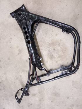 2k8-21110-00-33 Yamaha 1978 Yz400 Frame Fits 1977-1978