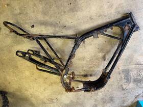 322-21110-01-33 Yamaha 72 Rt2mx-360 Frame And Swingarm 322-21110-01-33 Yamaha 72 Rt2mx-360 Frame And Swingarm