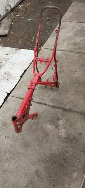 34k-001482 Yamaha 1983 Tt600 Frame Early Production Fits 1984