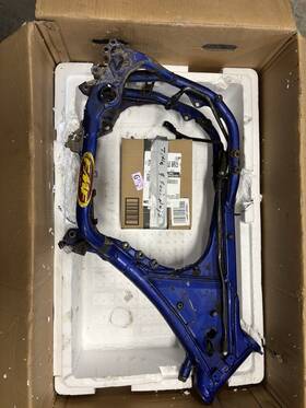 5bf-21101-00-p0 Yamaha 1998 Wr400f Main Frame Chassis Body