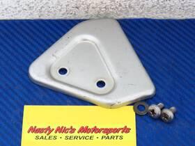 Yamaha 5hp-2117f-00-00 01 Ttr 125 Oem Frame Guard Metal Piece Bolts Hardware Good