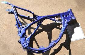 5pa-21101-01-p0 Yamaha 2002 Yz 85 Frame Main Chassis Subframe Ca #t 5pa-21101-01-p0 Yamaha 2002 Yz 85 Frame Main Chassis Subframe Ca #t