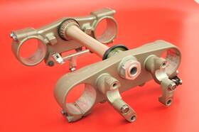 5tj-23435-c0-00 Yamaha 2005 2006 Wr450f Wr 450f Triple Tree Upper Lower Bar Fork Clamp