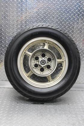 7811652 Yamaha 1996 Virago 750 Xv750 Rear Rim J15m/cxmt3.00 And Tire Dunlop 140/90-15m/c