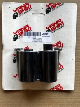 A2546ab Yana Shiki Frame Sliders For Yamaha R6s 2003 2009 Anodized Black No Cut