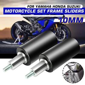 Hy004129 Ztt 10mm Universal Motorcycle Frame Sliders Anti Crash Protector For Yamaha Suzuki