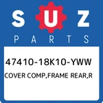 47410-18K10-YWW Suzuki Cover Comp,frame Rear,r 4741018K10YWW, New Genuine Oem Pa. Fixed Price $115.51.