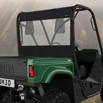 Soft Rear Windshield For Yamaha Rhino & Massimo Utvs Winter-ready Pvc Black. Fixed Price $37.87.