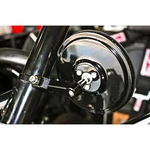 Axia Alloys Round Convex Glass Billet Arm Side Mirror Black 5" MOD5SM-BK. Fixed Price $80.40.