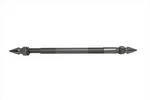 V-twin 44-0229 Chrome Front Axle With Spikes 84-99 Fxst 41MM Forks. Fixed Price $45.95.