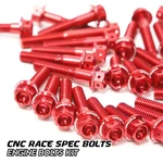Red Crankcase Cover Engine Bolt For Yamaha Yzf R1 04 05 06. Fixed Price $72.17.