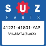41221-41G01-YAP Suzuki Rail,seat,l(black) 4122141G01YAP, New Genuine Oem Part. Fixed Price $1086.06.