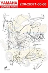 Yamaha Damper 2C0-28371-00-00 Oem New. Fixed Price $24.37.