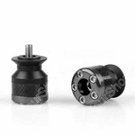 Universal Motorcycle Cnc Carbon Fiber 8MM Swingarm Sliders Spools Gray. Fixed Price $19.78.