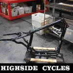 1259 Harley-davidson Sportster Frame Chassis 2006 XL1200C. Fixed Price $700.00.