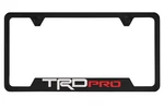Black License Plate Frame For Trd Pro. Fixed Price $13.50.