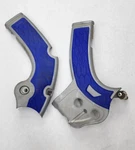 Acerbis 2640271404 X-grip Frame Guards, Silver/blue. Fixed Price $29.99.
