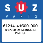 61214-41G00-000 Suzuki Boss,rr Swingingarm Pivot,l 6121441G00000, New Genuine Oe. Fixed Price $62.15.