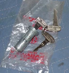 Kawasaki F6 Nos Steering Stem Lock W/3 Keys #153 Genuine Oem. Fixed Price $89.99.