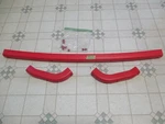 95 Polaris Sl 750 Jet Ski Rear Hull Trim & Corners Red Pwc. Fixed Price $69.99.