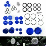 Aluminum Blue Frame Hole Plug Cap Cover Set Fit For Bmw R1200GS Adv Lc 13-18 Av. Fixed Price $45.63.
