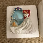 Disney The Little Mermaid Ariel Wedding Mini Globe Photo Frame. Fixed Price $35.00.