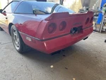 84-90 Corvette C4 Rear Bumper Assembly With Lights And Spoiler. Fixed Price $845.00.