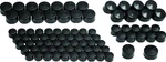 Kuryakyn Kool Kaps Bolt Covers Black, Fits Twin Cam Evo 2452. Fixed Price $102.99.