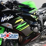 Kawasaki ZX6R 2019-2023 Shogun No Cut Frame Sliders Plus Bar Ends & Spools. Fixed Price $98.99.