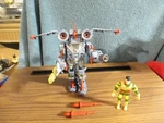 1993 Exo Squad Jt Marsh Aerial Attack E-frame With Figure And Missiles. Fixed Price $29.99.