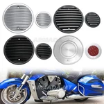 Black Silver Finned Engine Cover Guard Fit Victory 2003-17 Freedom V-twin. Fixed Price $64.98.
