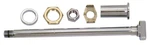 Chrome Rear Axle Kit Harley Rigid Big Twin Pan Head 1936-57 Repl Oe # 41552-36. Fixed Price $249.95.