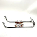 Genuine Harley 1997-2008 Touring Chrome Saddlebag Support Brackets 46565-04. Fixed Price $76.50.