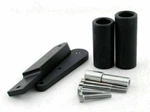 Frame Sliders Protector Crash Fit For Kawasaki Ninja 650 2009-2012 Black Av. Fixed Price $54.63.