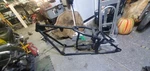 Usa Made Custom Harley Davidson Softail Frame 180+ Rear Tire. Fixed Price $800.00.