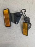 99-09 Yamaha Star XVS1100 Custom Reflectors W/ Brackets 449-85131-02-00 Oem. Fixed Price $15.00.