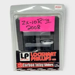 Lockhart Phillips Carbon Inlay Frame Slider 08-09 ZX10R 428-4009 S10B22/46 New. Fixed Price $48.55.