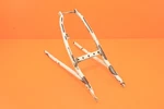 1990 88-91 CR80R Oem Subframe Rear Chassis Seat Rail Support Bracket Arm. Fixed Price $129.99.